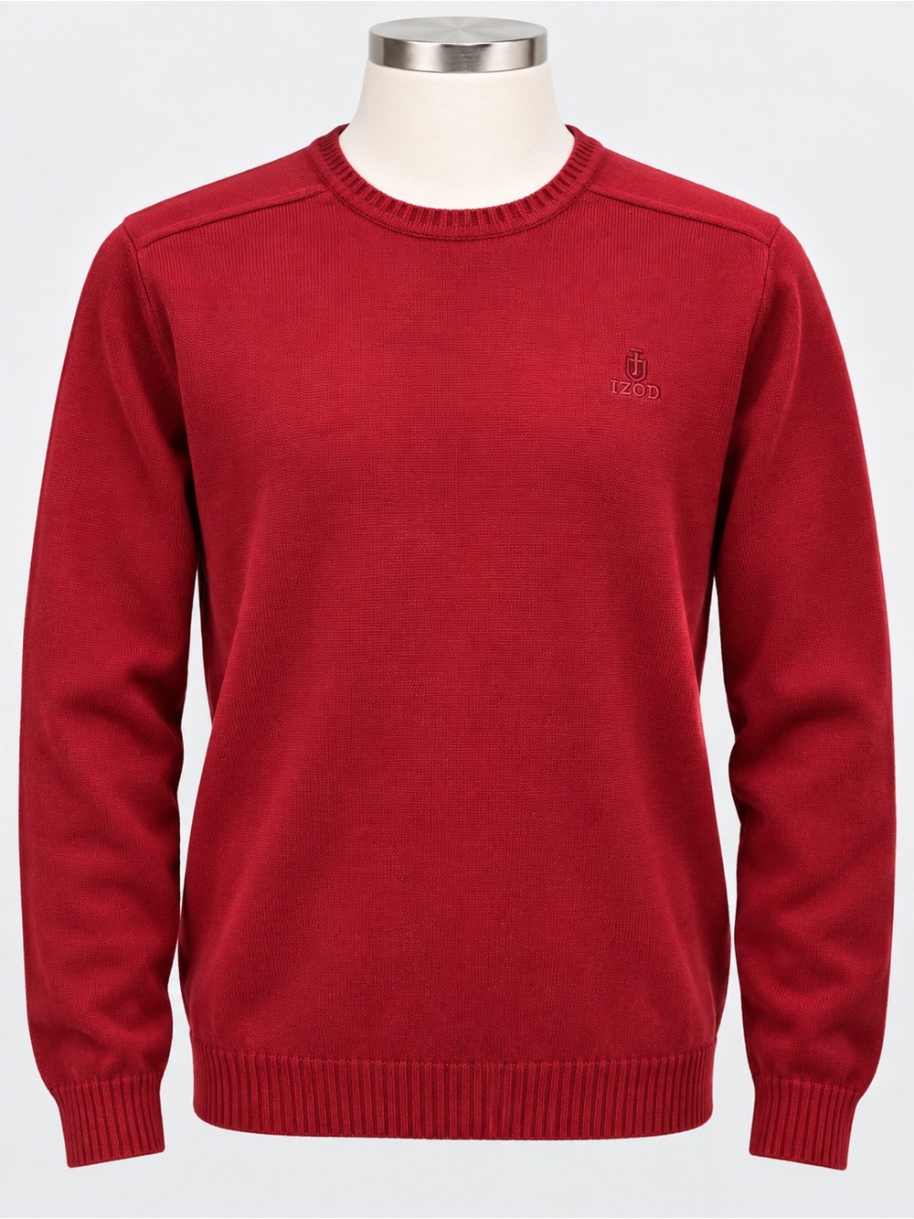 Izod Men's Crimson Crewneck Sweater